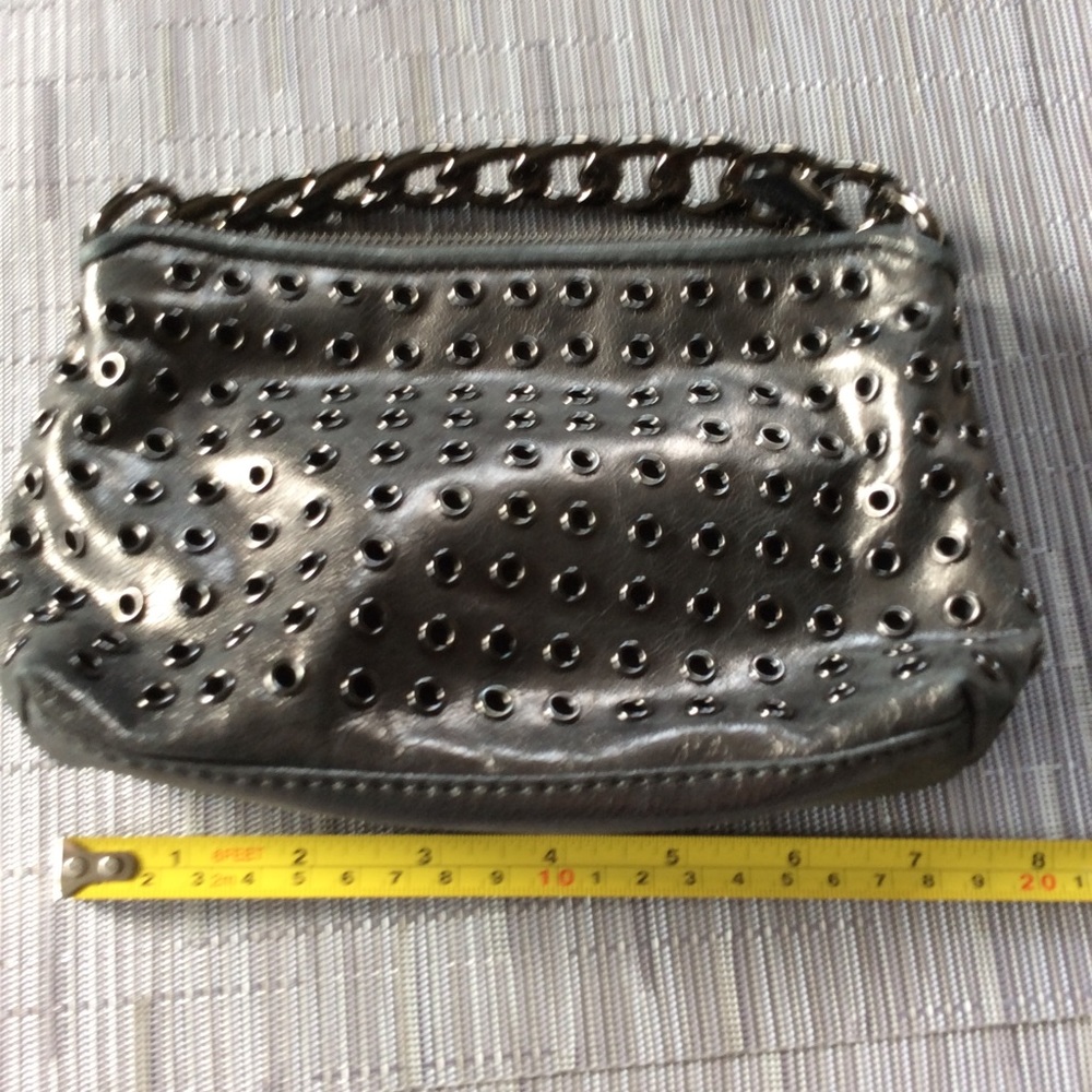 Michael Kors grommet clutch chain purse
